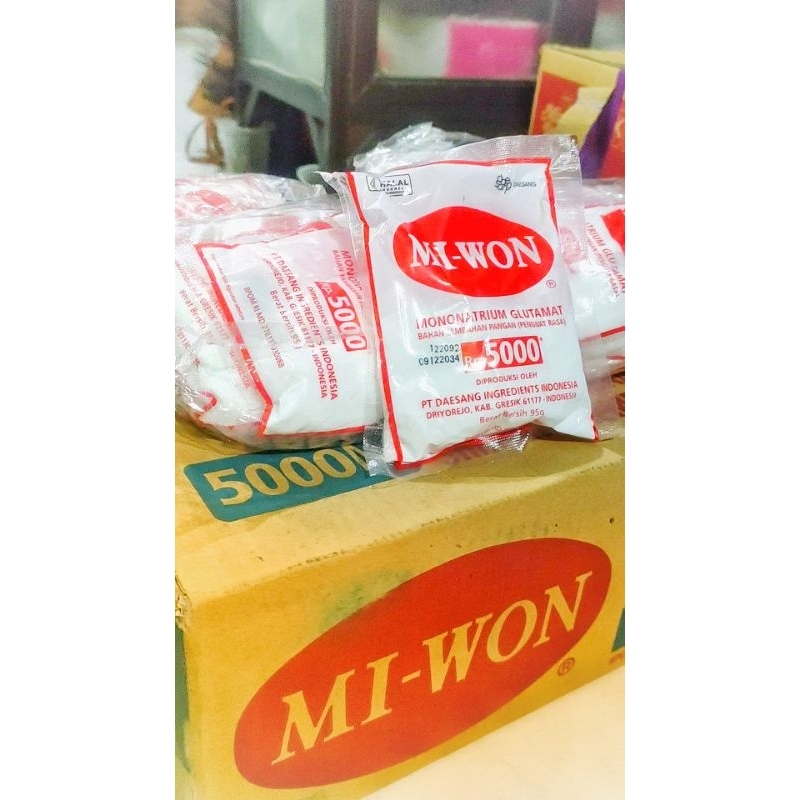 

miwon 95 gram 1 pak isi 10 pcs