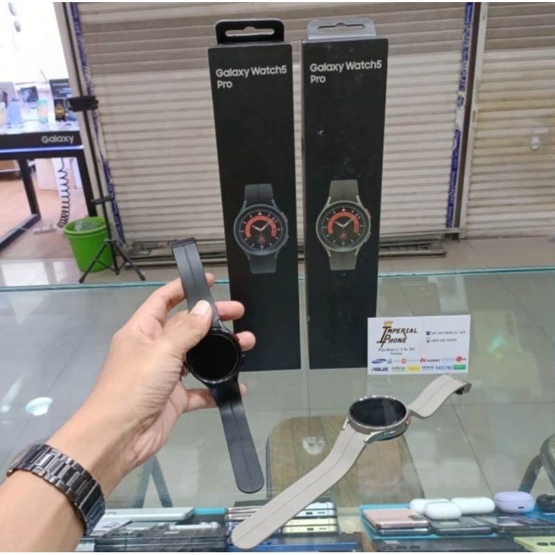 samsung galaxy watch 5 pro 45mm resmi second