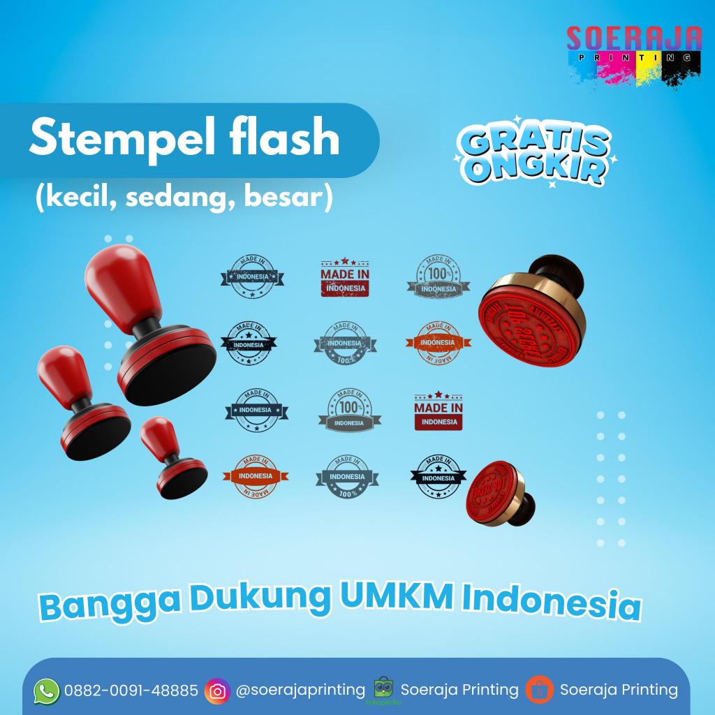 

Stempel Flash / Otomatis Tanpa Bantalan - Custom