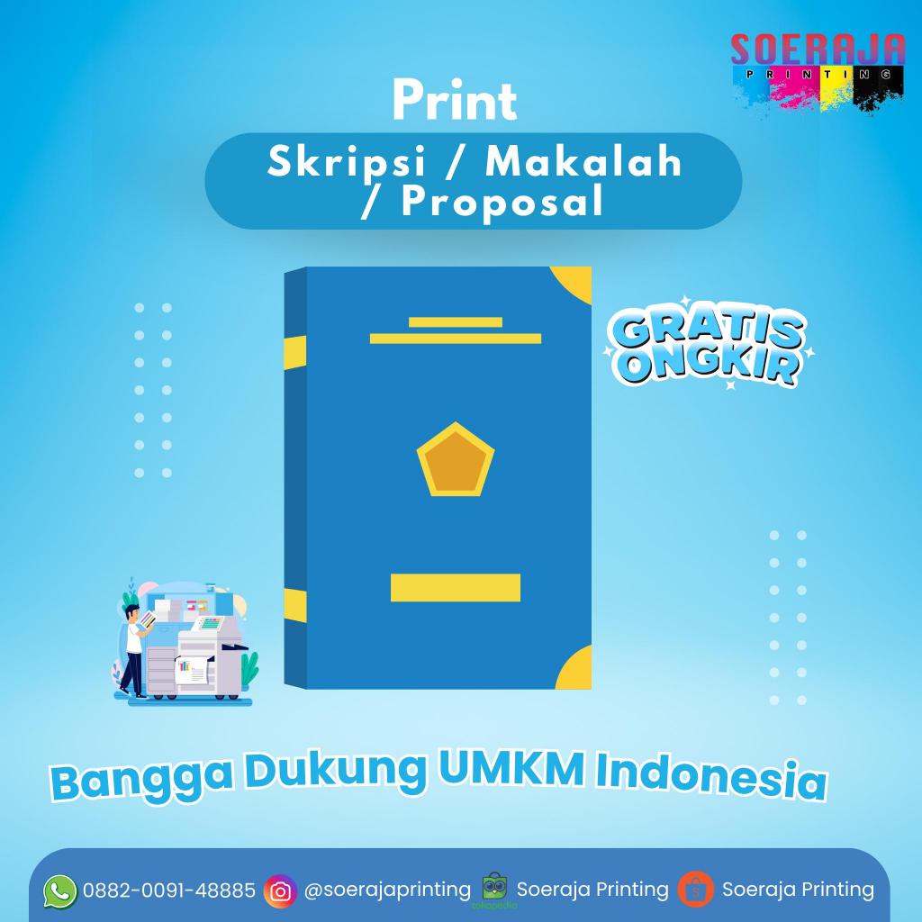 

Cetak Dokumen Kertas HVS A4 Murah - Skripsi, Proposal, Laporan - 80gsm