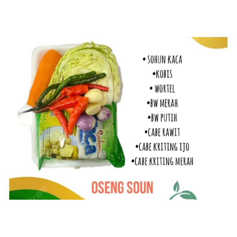 

Paket Oseng soun