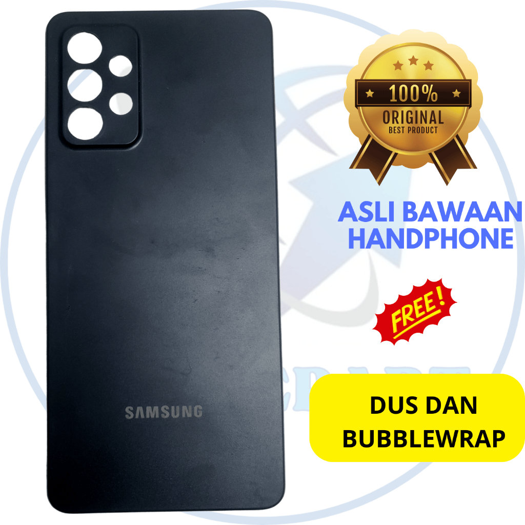 Backdoor hp Samsung A72 - asli original copotan cabutan bawaan