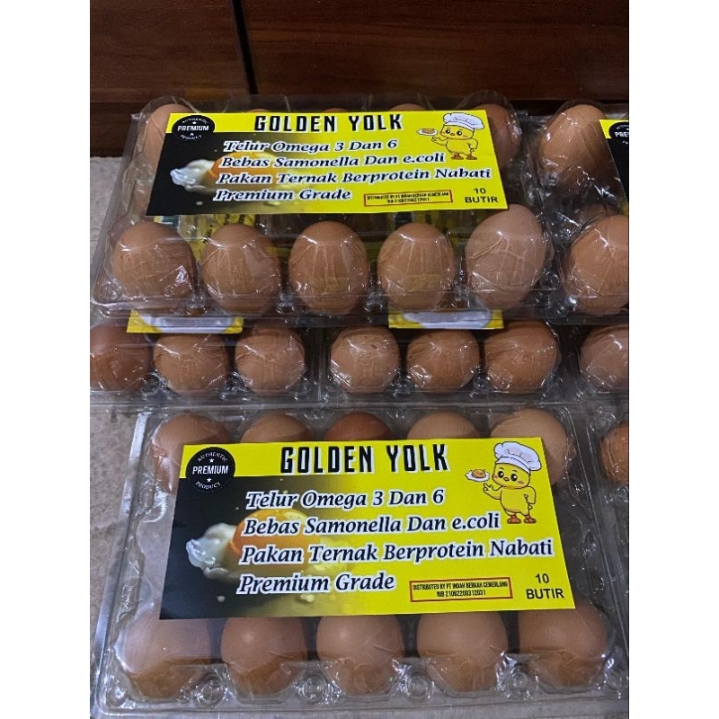 

Telur omega 3 dan 6 premium isi 10