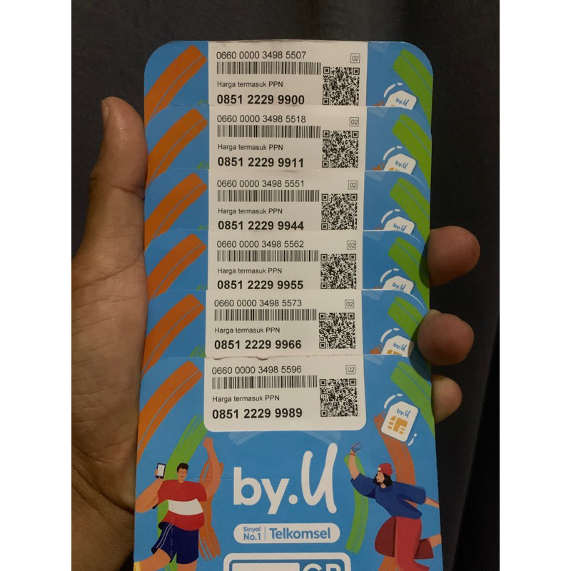 nomor cantik telkomsel byu