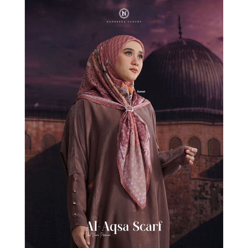 Al-aqsa Scarf by Nadheera Luxury