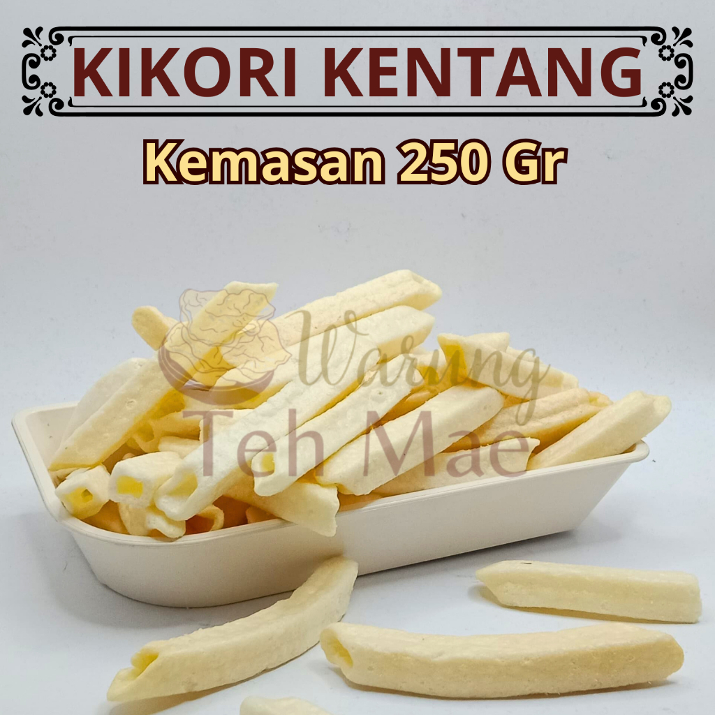 

Kikori Kentang Original 250 Gram Gurih Cemilan Enak Gurih Snack