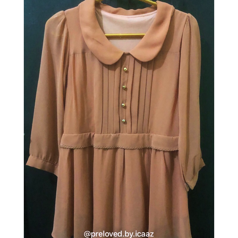 Preloved Blouse Coklat