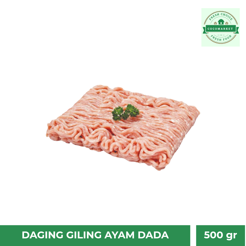 

Daging Giling Ayam Dada / Minced Chicken Breast - 500gr