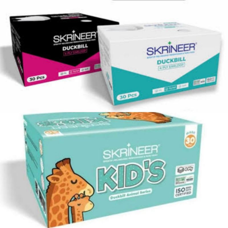 SKRINEER DUCKBILL DEWASA SKRINEER KIDS ANIMAL SERIES MASKER SKRINEER ANAK MASKER DUCKBILL ANAK MASKE