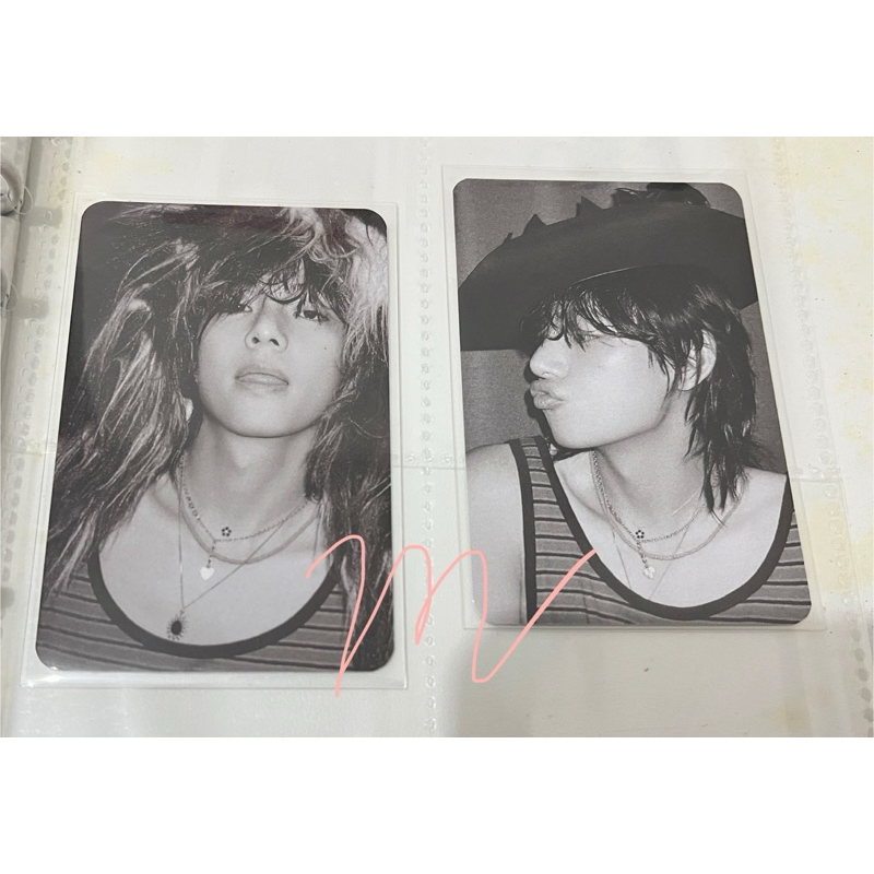 

LAYOVER VINYL PHOTOCARD | TAEHYUNG V BTS