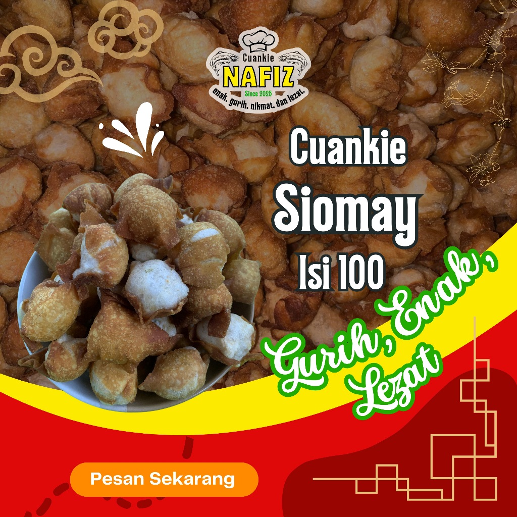 

CUANKI SIOMAY ISI 100 - Termurah Asli Garut