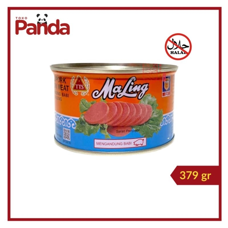 

Maling Pork Canned TTS 397 gr / Maling Pork Non Halal / Luncheon Pork Meat 397 gr