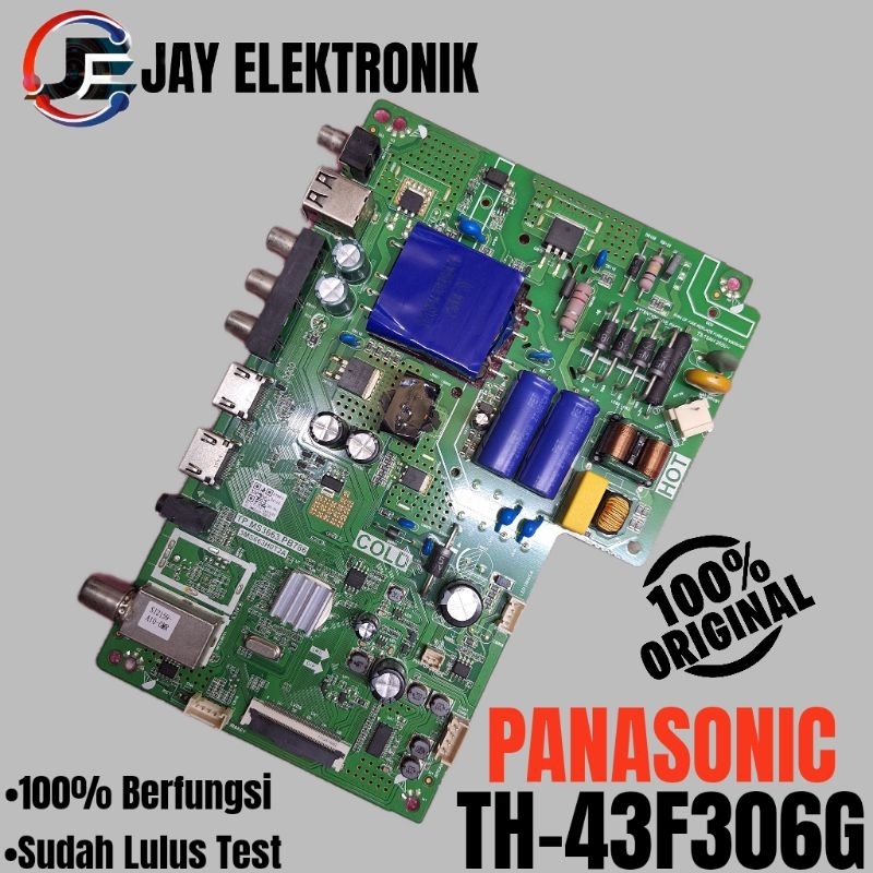 MB / Mobo / Mainboard TV PANASONIC TH 43F306G 43F306 TH-43F306G