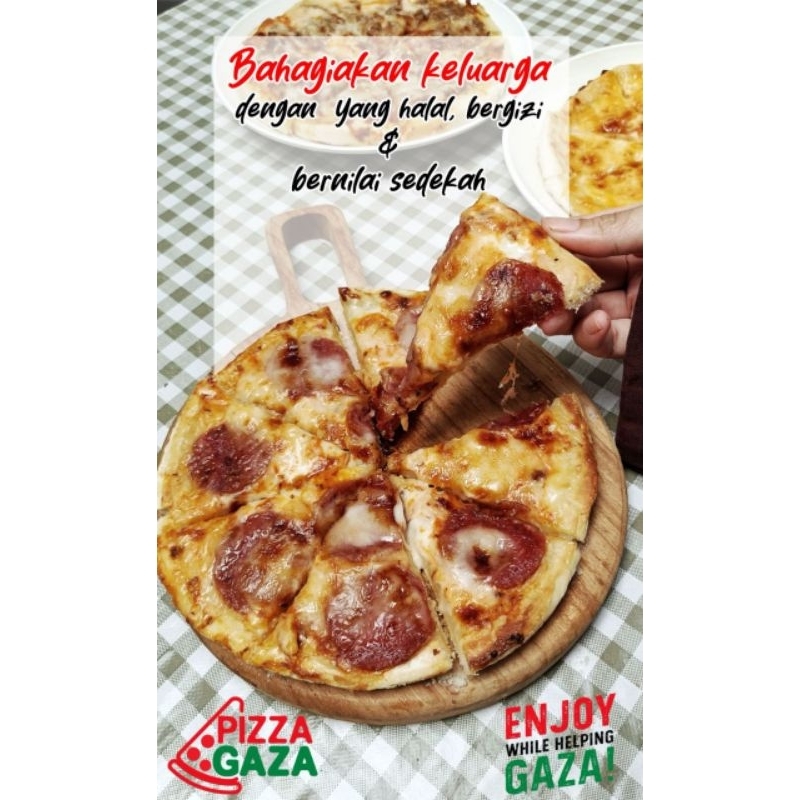 Pizza Gaza Pepperoni (Frozen) Cimahi Bandung