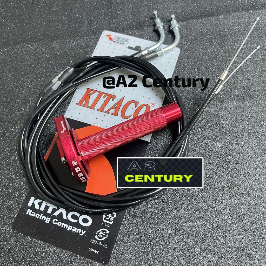 Gas Spontan 2 KABEL + L Kabel Sepontan Variasi Selongsong Motor Matic Bebek Sport universal