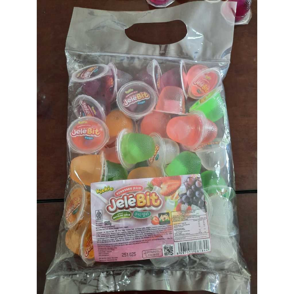 

JELLY JELEBIT ANEKA RASA 1 PACK ISI 30+PCS KONYAKU JELLY Cemilan