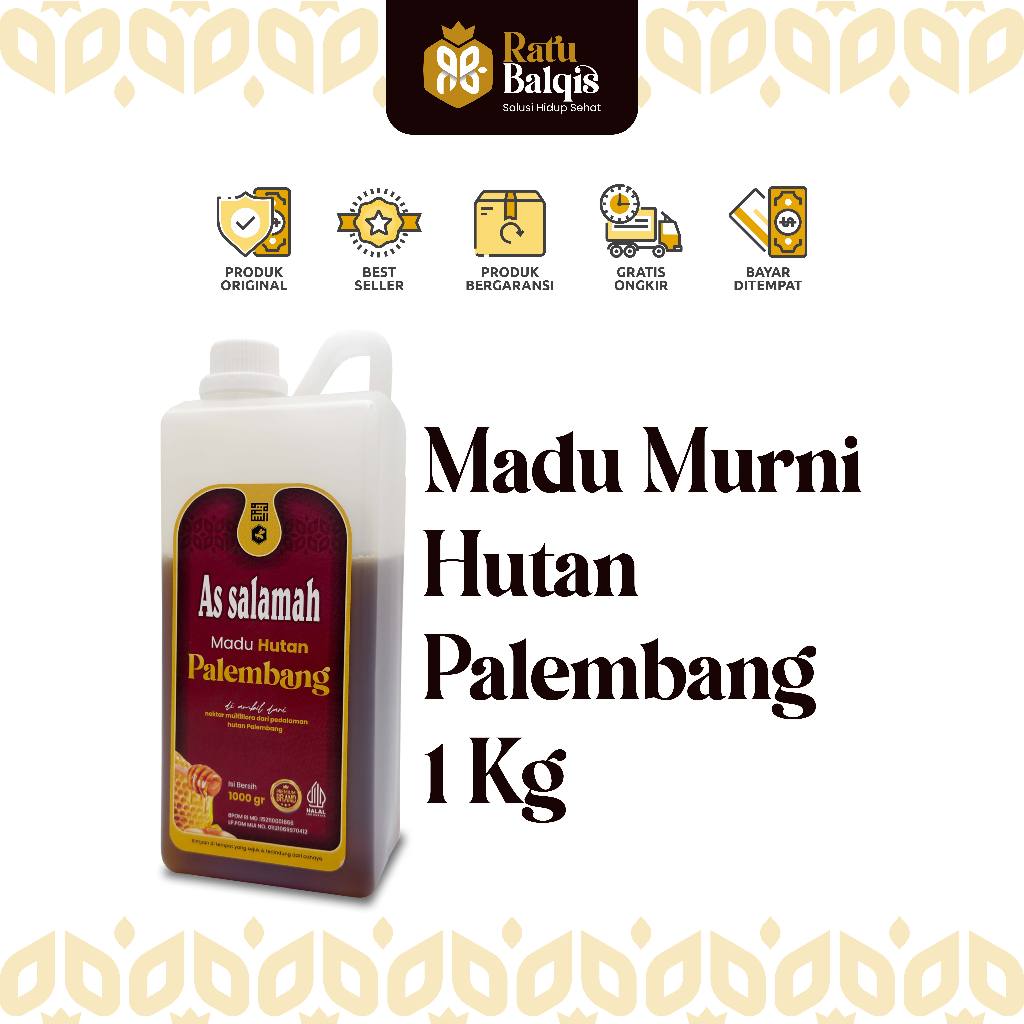 

Madu Murni Hutan Palembang 1 Kg As Salamah Original