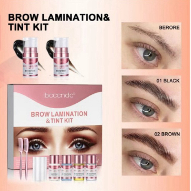 EYEBROW LAMINTAION + TINT / BROW LAMINATION / BROW BOMBER / BROW LIFT