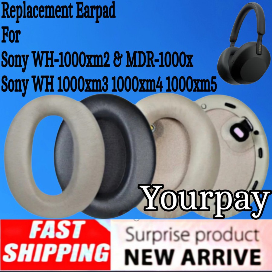 Earcup Busa Earpad Headphones Sony WH 1000XM2 1000XM3 1000XM4 1000XM5 MDR 1000X - Busa Sony WH1000XM