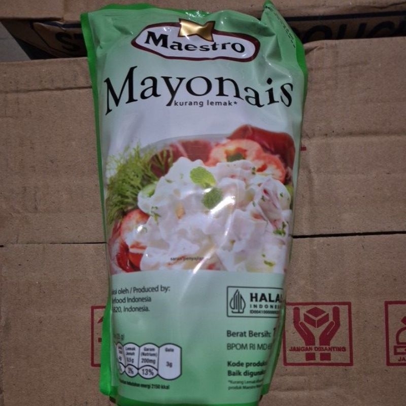 

Maestro Mayonaise Standing Pouch 1 Kg