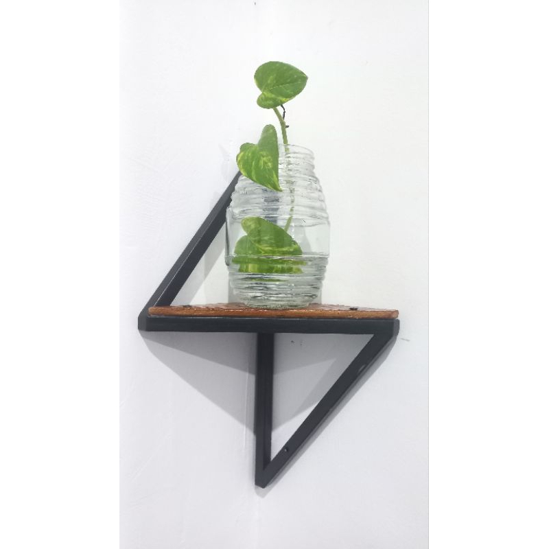 Hiasan Dinding / Rak Dinding / Dekorasi Dinding Besi / Rak Dinding Besi