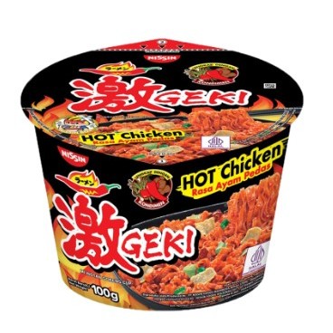 

Gekikara Ramen Mi Instan Goreng Ayam Pedas Cup 100 g