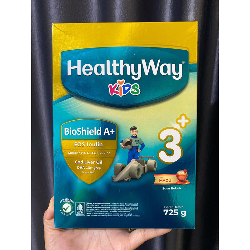 

HEALTHYWAY 3+ 725gram Susu Bubuk 3 Tahun