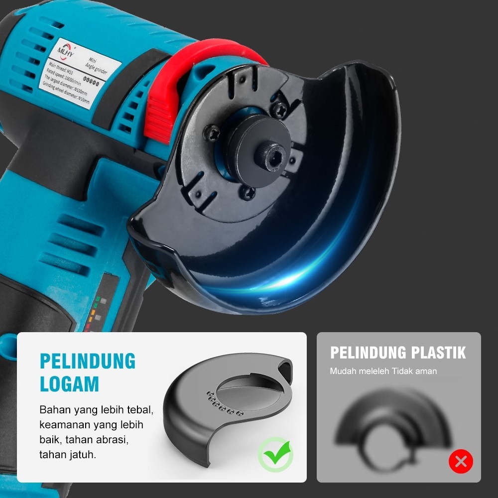 BEST SELLER WARMEE GERINDA LISTRIK 19500RPM GERINDA BATERAI GERINDA MINI GERINDA TANGAN GERINDA MINI