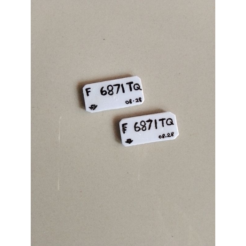 plat nomor buat miniatur motor/mobil bisa custom