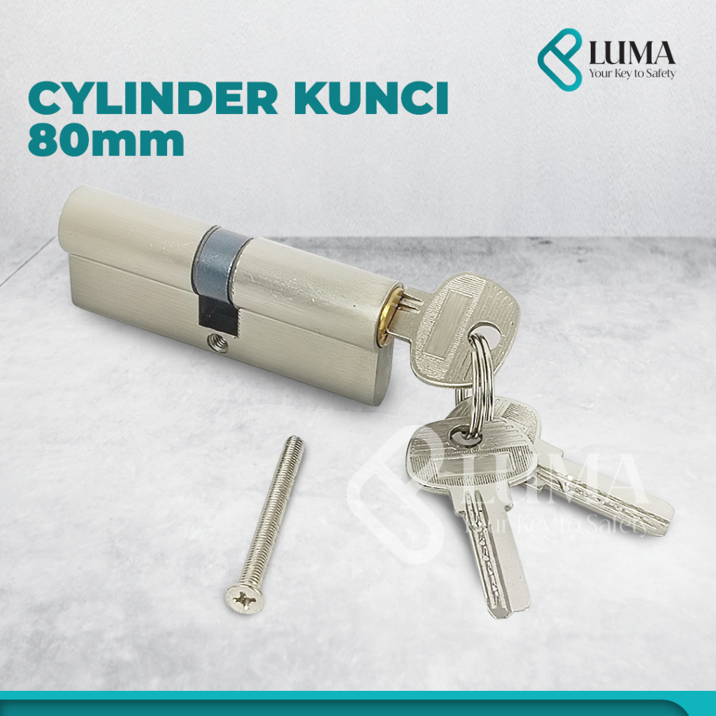 Silinder Kunci 8cm / Cylinder Kunci 80mm / Kunci Silinder