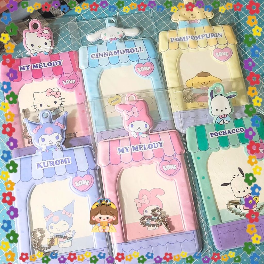Card Holder Sanrio Love/Card Holder KPOP/Pelindung Photocard KPOP/Pelindung PC KPOP/Tempat ID Card