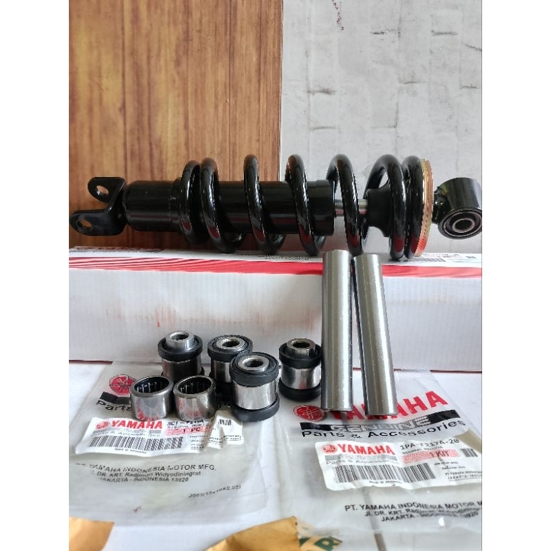 shock breaker belakang Vixion + bos mono shock dan bos arem