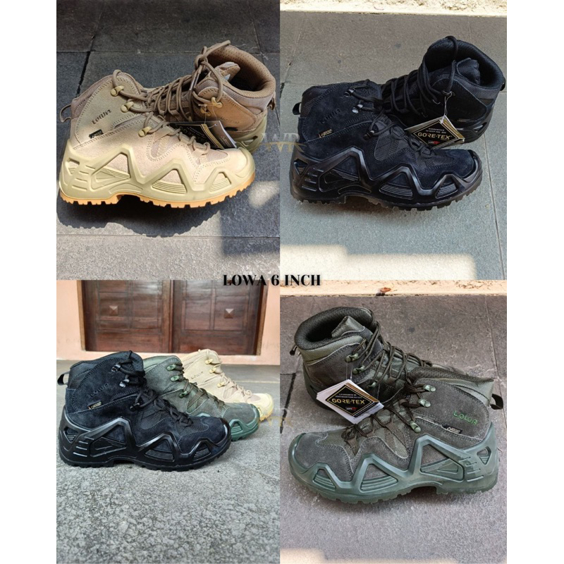 SEPATU LOWA TACTICAL 6inc /SEPATU LOWA CHINA GOROTEX
