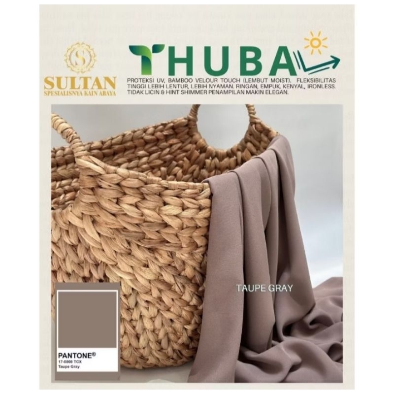 Kain Abaya Thuba Anti UV Sultan
