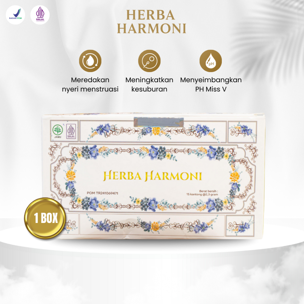 

Teh Rimpang Herba Harmoni Minuman Jamu Instan Herbal Rempah Pelancar Haid 1 Box Detox Tubuh Imunitas