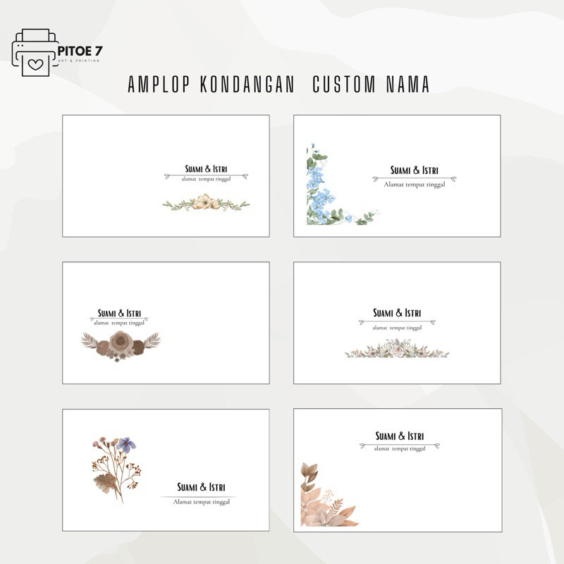

Amplop Kondangan Custom Nama | Amplop Custom