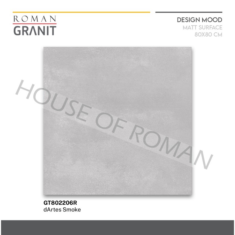 ROMAN GRANIT dArtes Smoke 80x80 GT802206R ROMAN GRANIT
