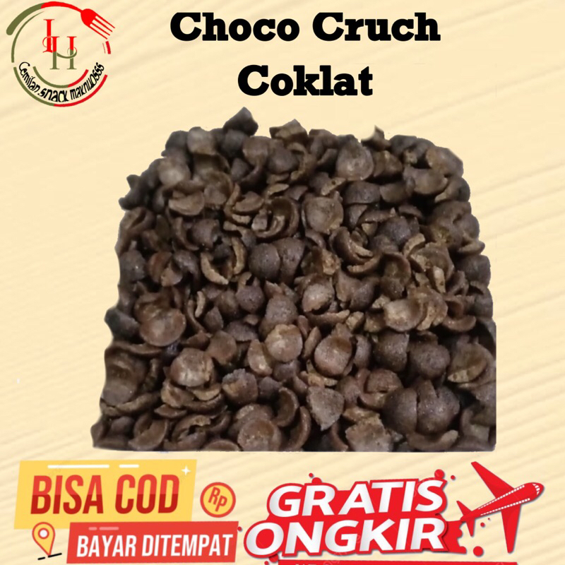 

Choci cruch coklt 30 gr manis enak sarapan makanan ringan