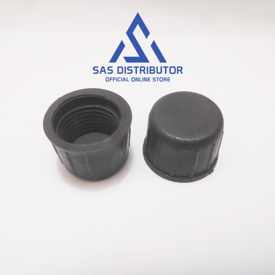 Dop Drat 1/2" inch PVC Sunrise / Dop Drat Dalam 1/2 in / Tutup Pipa 0,5 in / Tutup Drat Pipa 1/2" in