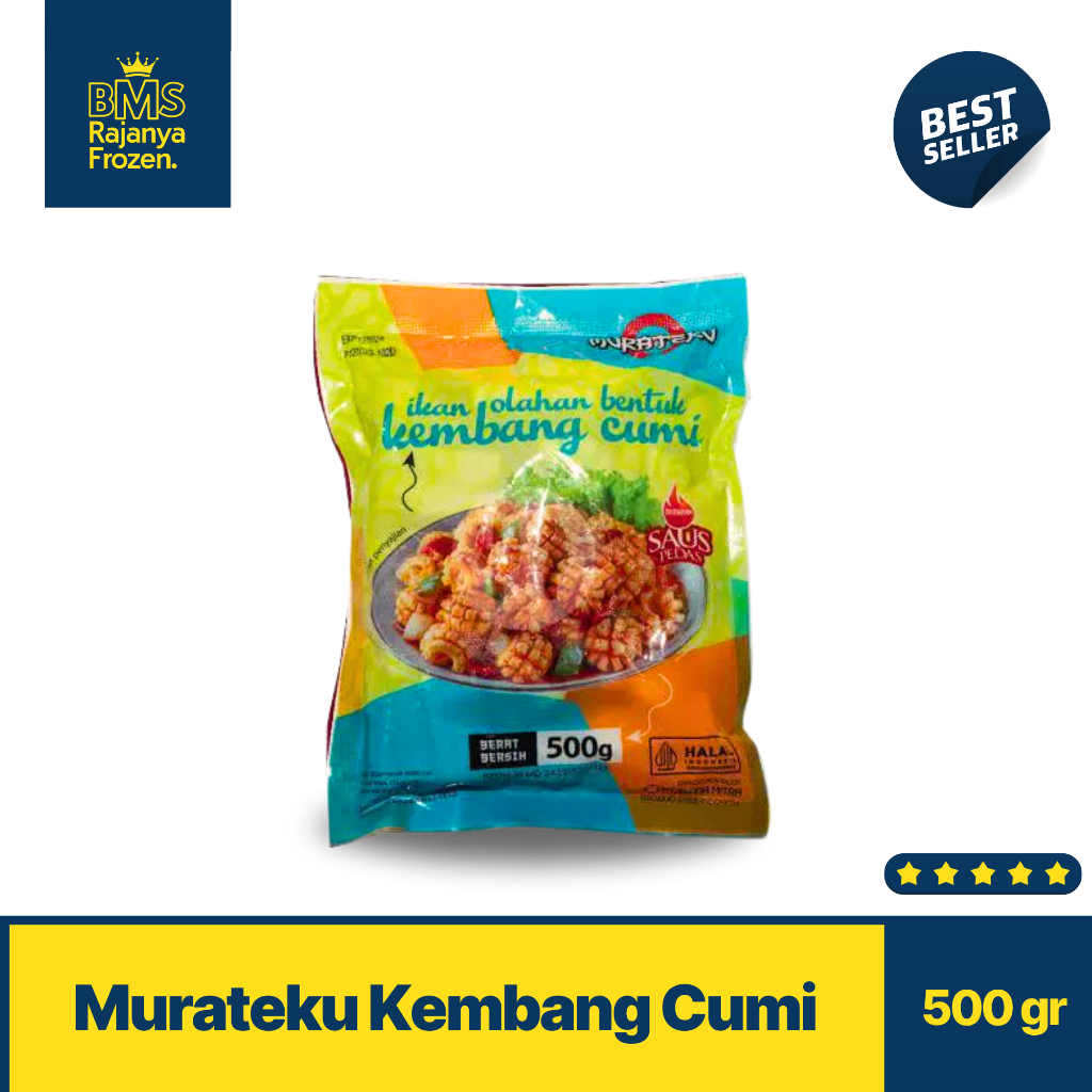 

Murateku Kembang Cumi 500gr I Kembang Cumi Frozen