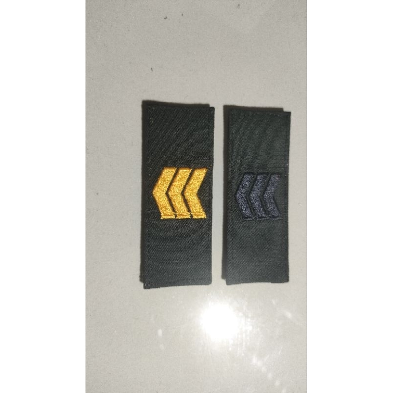 nama/pangkat Topi pet PDL/PDH TNI
