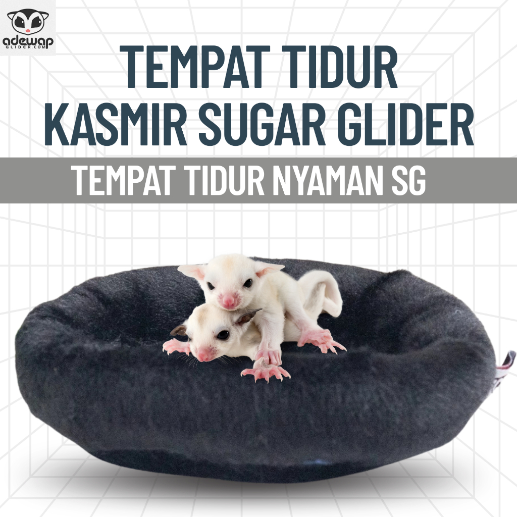 ADEWAP GLIDER Kasmir Kasur Sugar Glider Sleeping Pad Bulat Tempat Tidur Sugar Glider