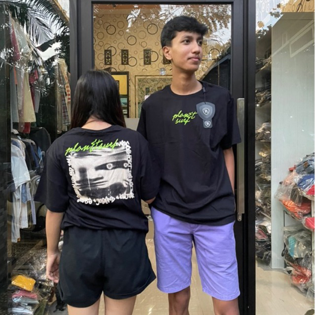 PLANET SURF kaos pria original