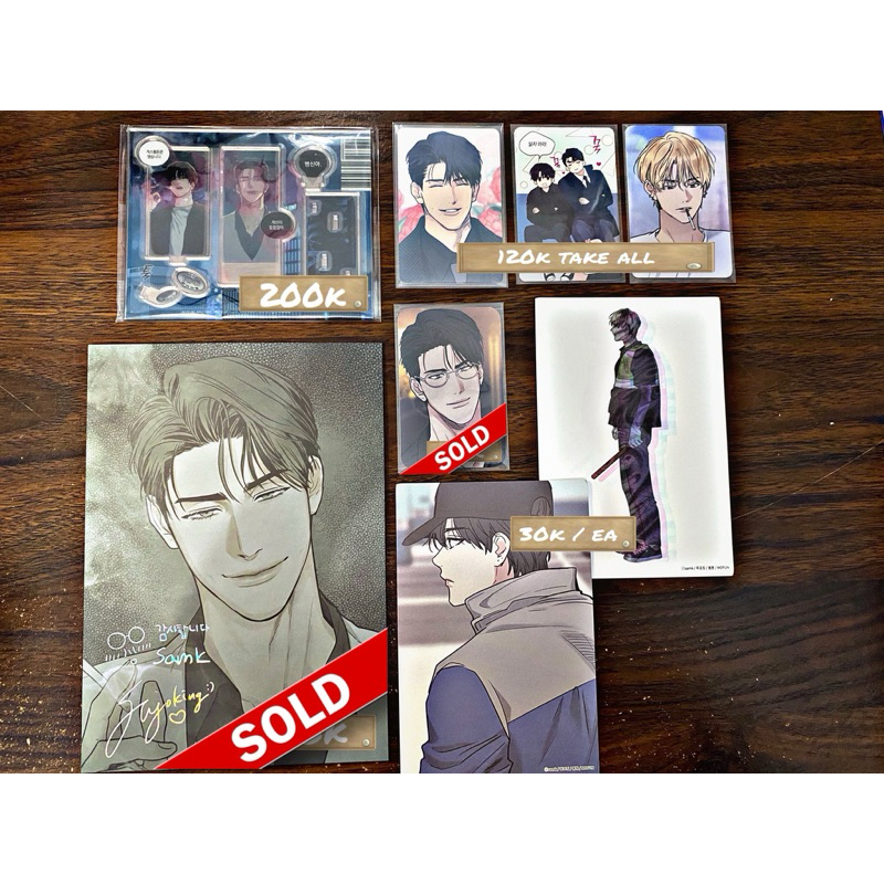 [READY] Merch Official Payback Manhwa