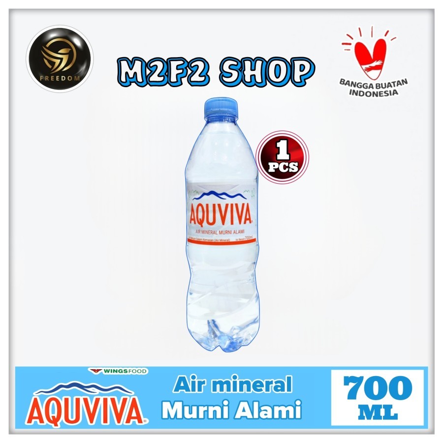 

Air Mineral AQUVIVA Botol Tanggung Plastik Pet - 700 ml (Kemasan Satuan)