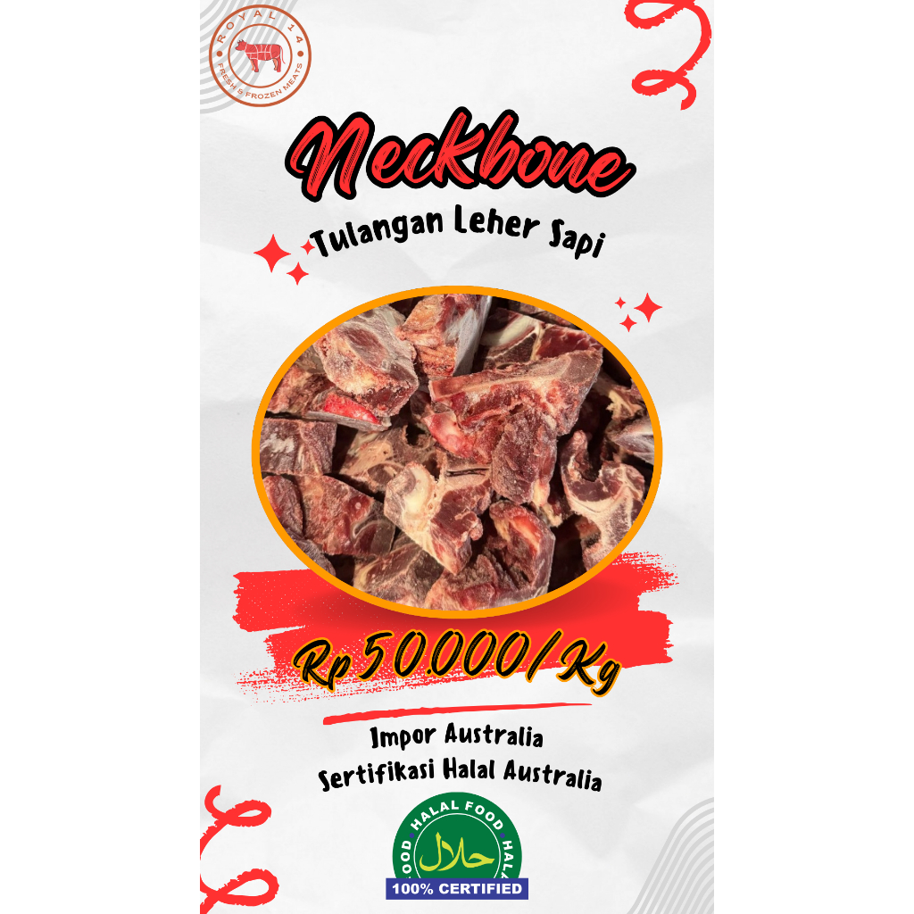 

Tulangan Sapi / Iga Gondrong (Neckbone)