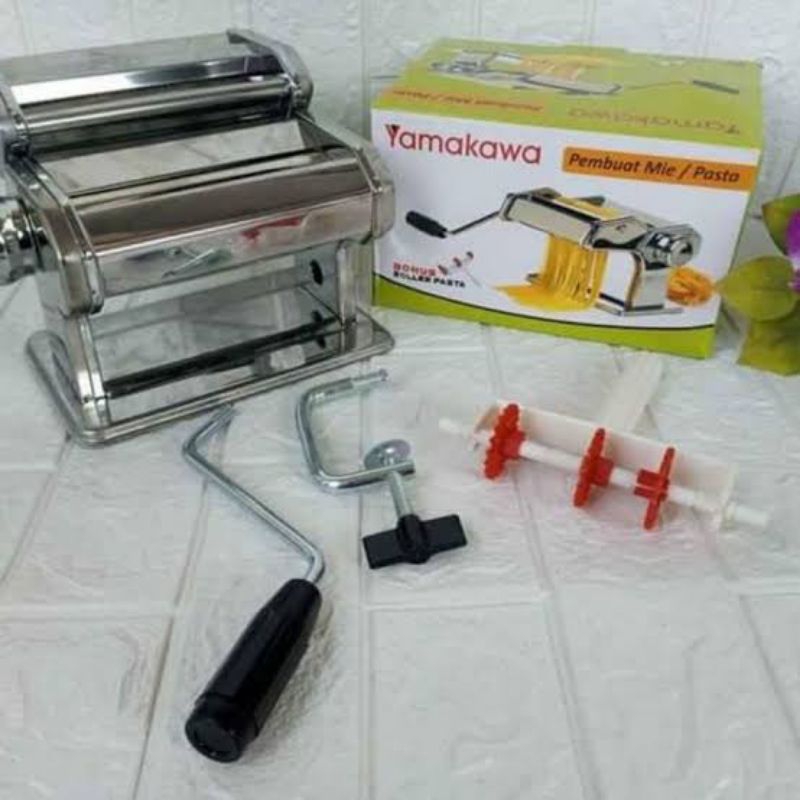 Ampia Kue Gilingan Pembuat Mie/Pasta Yamakawa Stainless