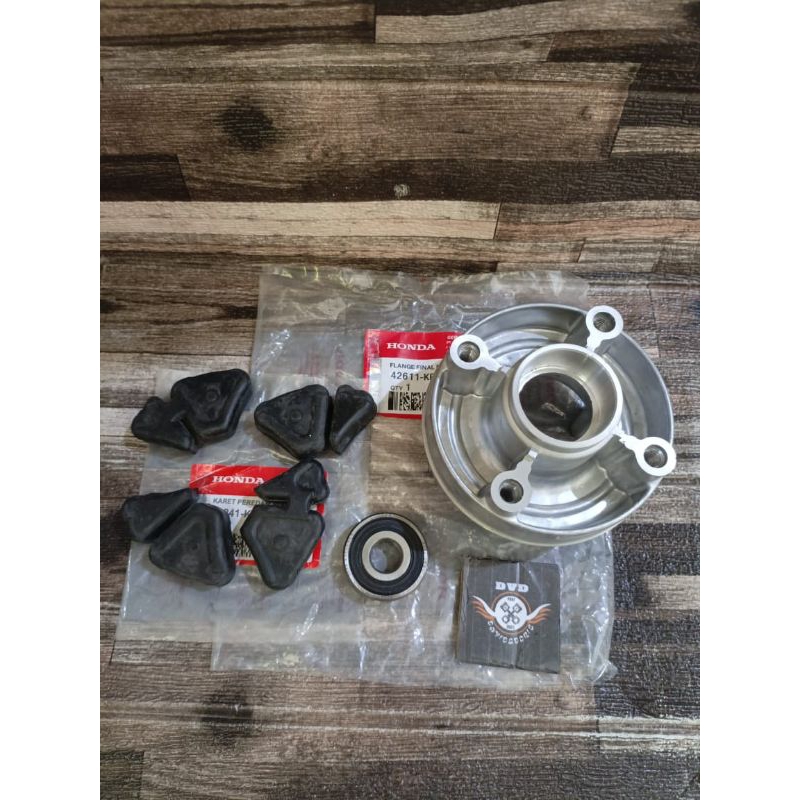Nap gear dudukan nap gear+bearing karet Supra x 125 helm in Blade new Supra x 125 dd Blade new cs1(K