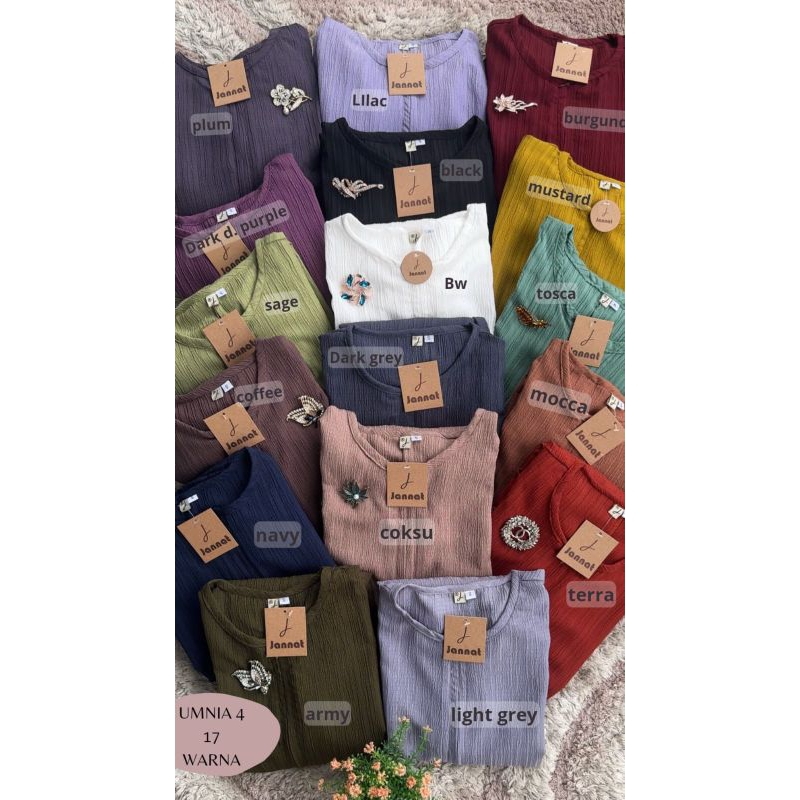 Jannat Umnia 4 Daily Dress Busui Friendly Flowly