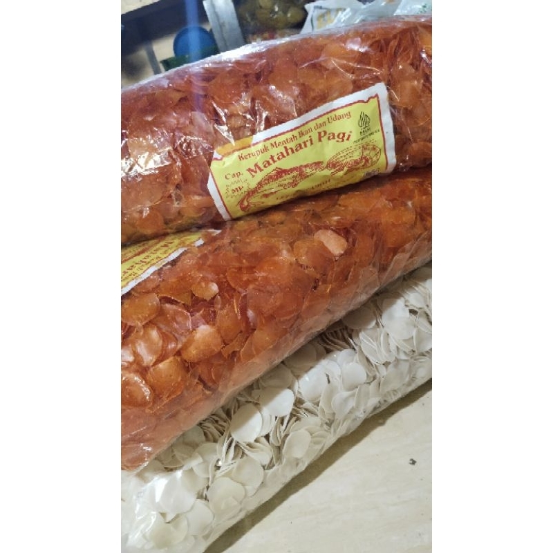 

KERUPUK KEMPLANG PUTIH MENTAH / KERUPUK SEBLAK